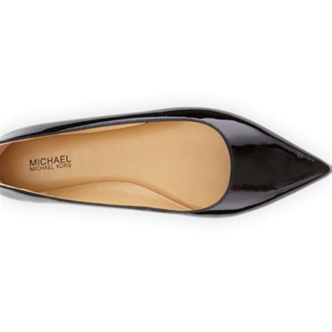 michael kors arianna flat black|MICHAEL Michael Kors Arianna Pointed.